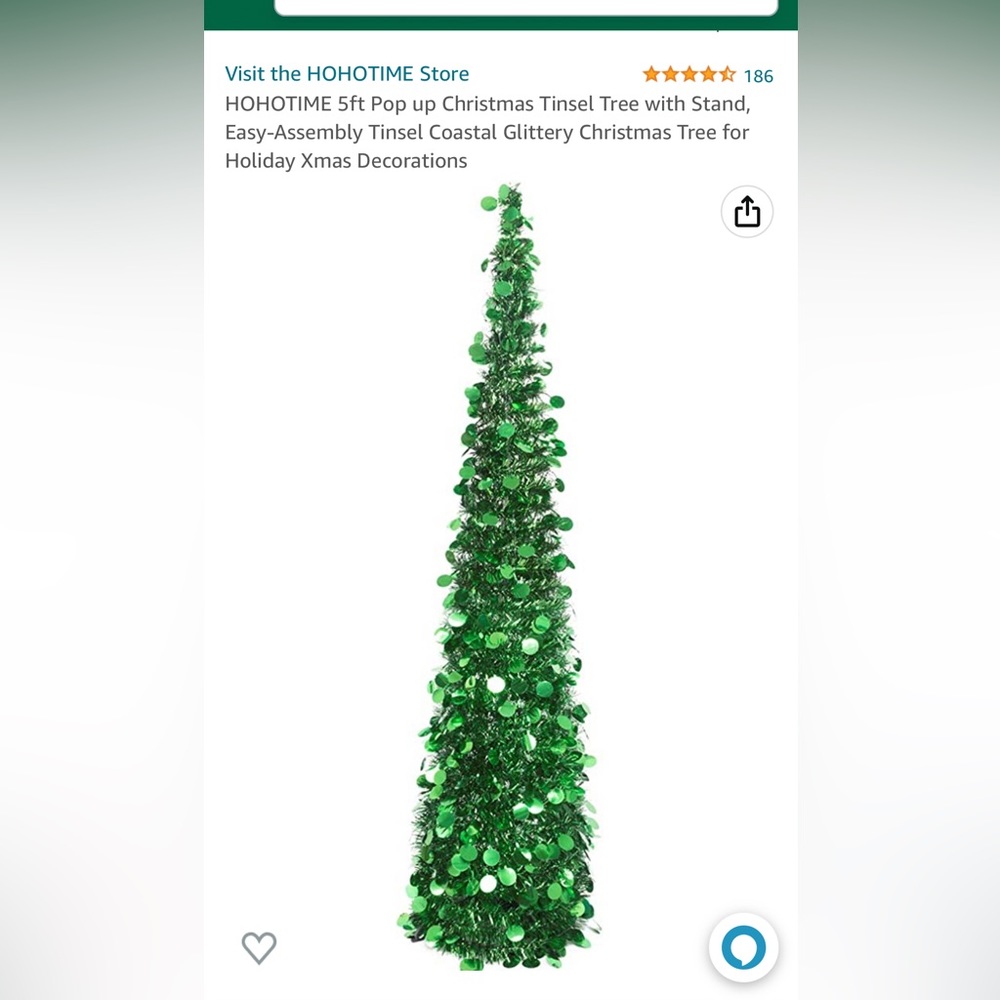 New! Tinsel trees(2)